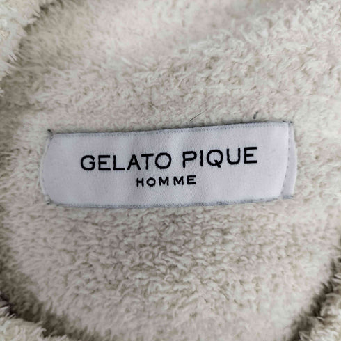 ジェラートピケ gelato pique パウダーフォレストベアジャガードカウチン パーカー ルームウェア メンズ import:M