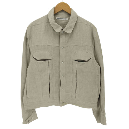 OPPOSE DUALITY 26SS 6POCKET PANEL WORK JACKET メンズ 44