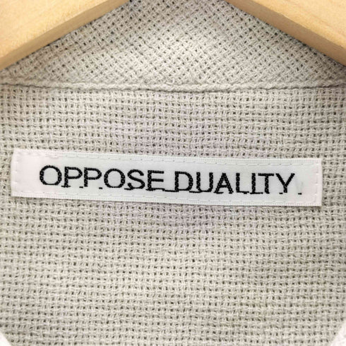 OPPOSE DUALITY 26SS 6POCKET PANEL WORK JACKET メンズ 44