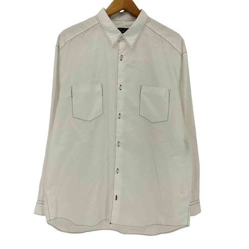 コムデギャルソンオム COMME des GARCONS HOMME 綿ブロード 製品洗 ブラウス メンズ JPN:M