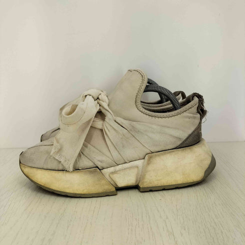 エムエムシックスメゾンマルジェラ MM6 Maison Margiela リボンスニーカー レディース EUR:35