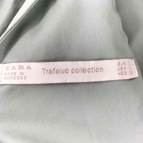 ザラ ZARA バックスキッパー リボンデザイン ブラウス レディース US L