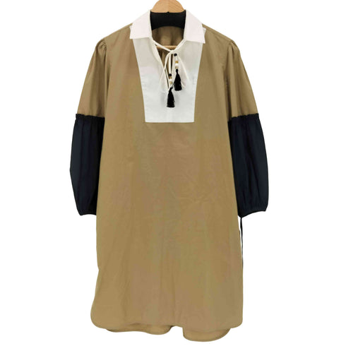 マックスマーラ MAX MARA Fornovo Dress コットンポプリン スキッパーシャツワンピース レディース