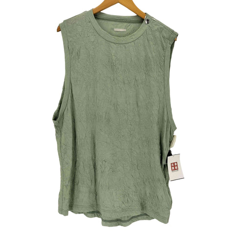 TAMME 26SS WARINKLED SLEEVELESS TOPS メンズ 2