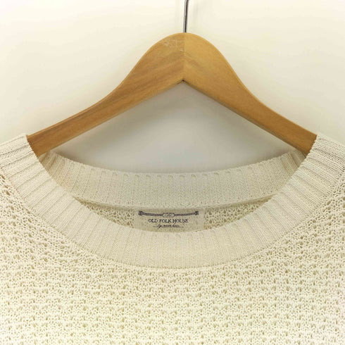 OLD FOLK HOUSE Cotton & Linen Crew Neck Knit domestic メンズ 4