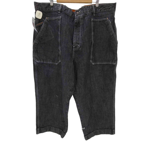 プラティナムフブ platinum fubu 90-00S OLD バック デザイン バギー デニム パンツ 極太 ビックサイズ B系 Y2K メンズ W48L34