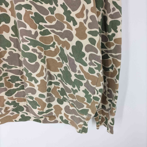 アンディフィーテッド UNDEFEATED バック ポケット 迷彩 カモ スウェット トレーナー メンズ import:L