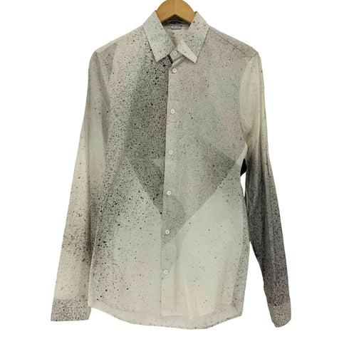 バレンシアガ BALENCIAGA 15SS アレキサンダーワン期 スプレープリントシャツ メンズ 37