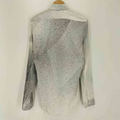 バレンシアガ BALENCIAGA 15SS アレキサンダーワン期 スプレープリントシャツ メンズ 37