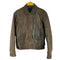 アーペーセー A.P.C. 90-00S イーストバイウエスト期 シープスキン 比翼レザージャケット レディース JPN:S