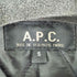 アーペーセー A.P.C. 90-00S イーストバイウエスト期 シープスキン 比翼レザージャケット レディース JPN:S