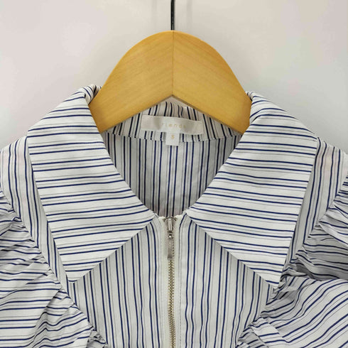 リエンダ rienda 24SS フロント ZIP ハーフ スリーブ SH ミニ OP ワンピース レディース import:S