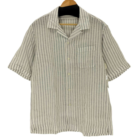 フェアファクス FAIRFAX ストライプボタンダウン S/Sシャツ メンズ import:L