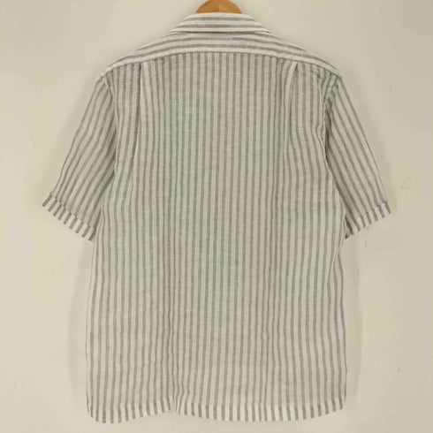 フェアファクス FAIRFAX ストライプボタンダウン S/Sシャツ メンズ import:L