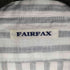 フェアファクス FAIRFAX ストライプボタンダウン S/Sシャツ メンズ import:L