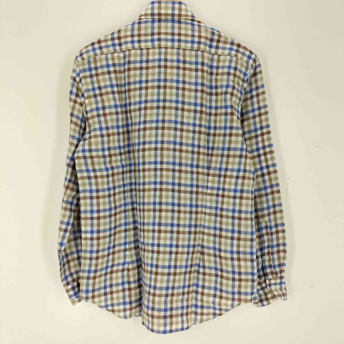 フェアファクス FAIRFAX チェックボタンダウン L/Sシャツ メンズ import:L