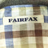 フェアファクス FAIRFAX チェックボタンダウン L/Sシャツ メンズ import:L
