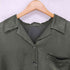 ビューティーアンドユースユナイテッドアローズ BEAUTY & YOUTH UNITED ARROWS RD ACE/STN OPEN/COL SHT アセテートサテンシャツ レディース FREE