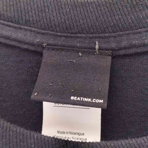 BEATINK.COM スリーブプリント L/S クルーネックTシャツ メンズ import:M