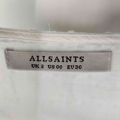 オールセインツ ALLSAINTS Marlow Ette Dress ラップミニドレス レディース JPN:2