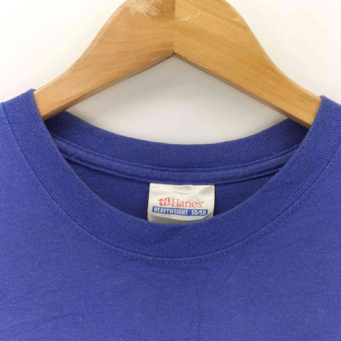 ヘインズ Hanes 00S HEAVY WEIGHT プリントクルーネックTシャツ メンズ Ḿ