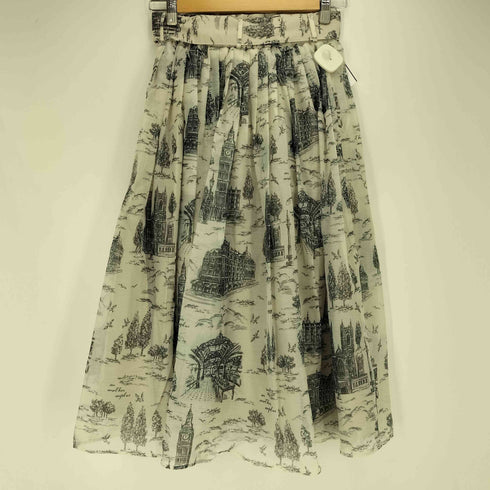 アンアナザーアンジェラス an another angelus ブリティッシュトワル柄シアータックスカート レディース FREE