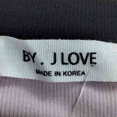 BY. J LOVE 金ボタン ニットワンピース レディース FREE