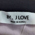 BY. J LOVE 金ボタン ニットワンピース レディース FREE