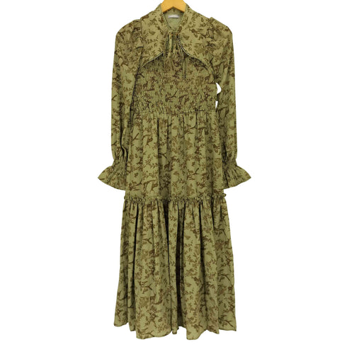 アクシーズファム axes femme トワルドジュイ 柄ワンピース レディース JPN:M