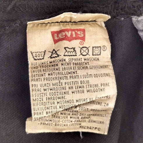 リーバイス Levis ボタン裏 299刻印 ユーロ 501 後染め ボタンフライ デニムパンツ メンズ W29