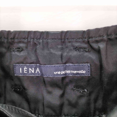 イエナ IENA ハイウエストリボン クロップドベイカーパンツ レディース