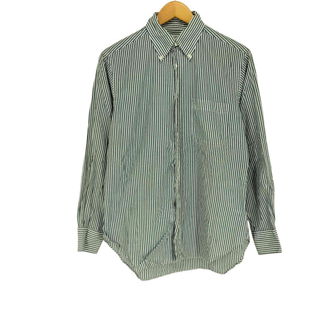 インディヴィジュアライズドシャツ individualized shirts USA製 コットン ストライプBDシャツ メンズ 14 1/2-32