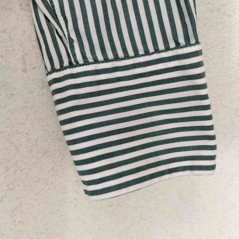 インディヴィジュアライズドシャツ individualized shirts USA製 コットン ストライプBDシャツ メンズ 14 1/2-32
