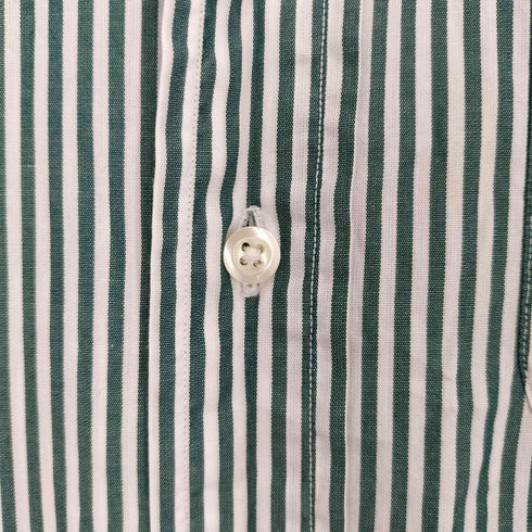 インディヴィジュアライズドシャツ individualized shirts USA製 コットン ストライプBDシャツ メンズ 14 1/2-32