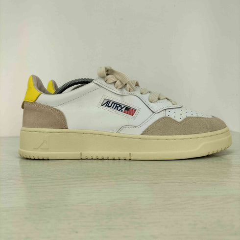 AUTRY MEDALIST LOW レザースニーカー メンズ JPN:41