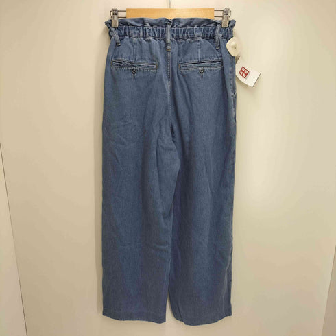 スローブイエナ SLOBE IENA 26SS LE DENIM DRAW WAIST バギーパンツ レディース JPN:38