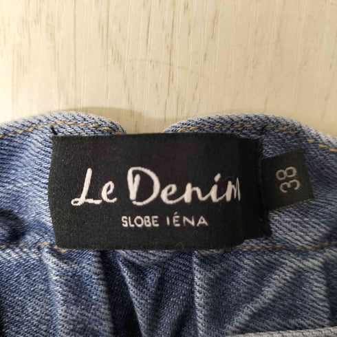 スローブイエナ SLOBE IENA 26SS LE DENIM DRAW WAIST バギーパンツ レディース JPN:38