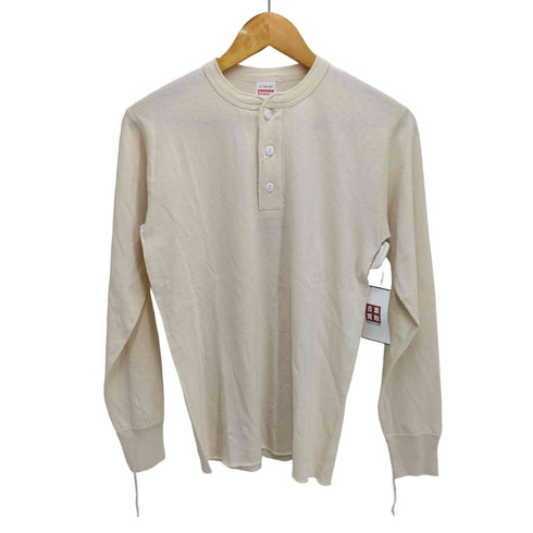 ヘルスニット Healthknit ヘンリーネック L/S カットソー メンズ import:M