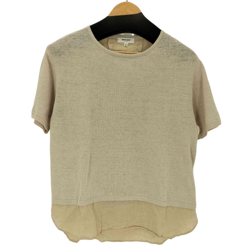 ピエールカルダン pierre cardin pierre cardin signe リネンシャワードッキングカットソー レディース 40