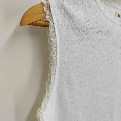 ビームスボーイ BEAMS BOY 23SS パターン メッシュ ノースリーブ レディース