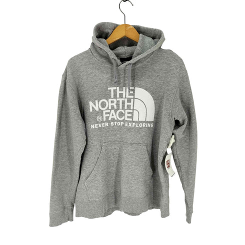 ザノースフェイス THE NORTH FACE ロゴプリント スウェット プルオーバーパーカー メンズ import:M