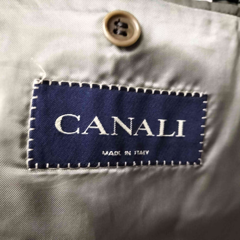 カナーリ CANALI イタリア製 ベスト付き セットアップ メンズ 52