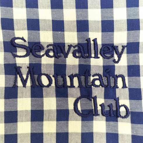 SEAVALLEY MOUNTAIN CLUB REVERSIBLE TOTE BAG S レディース S