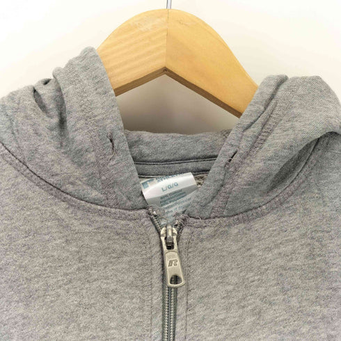 ラッセルアスレチック RUSSELL ATHLETIC フロントロゴ ジップアップパーカー メンズ JPN:L