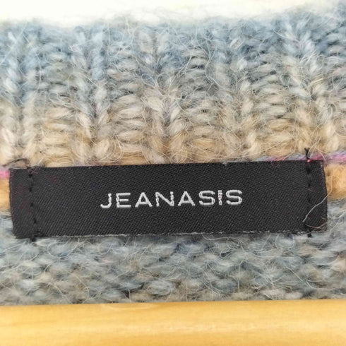 ジーナシス JEANASIS 3Gグラデーションプルオーバー レディース FREE