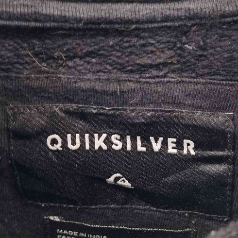 クイックシルバー Quiksilver 両面プリント プルオーバーパーカー メンズ JPN:S