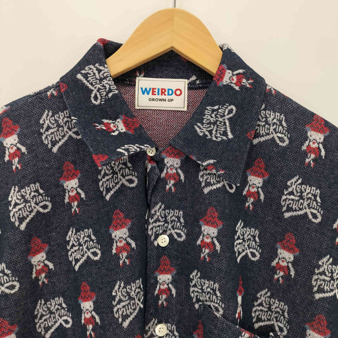 ウィアード WEIRDO KEEP ON FUCKIN' - S/S SHIRTS / メンズ JPN:M