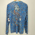 shanit 総柄 渦巻き 龍 長袖 Tシャツ メンズ JPN:M