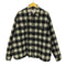 スタンプド STAMPD 18AW Asher Flannel Shirt Jacket ウール ポリ オンブレ チェック シャツ ジャケット 裏地キルティング メンズ JPN:M