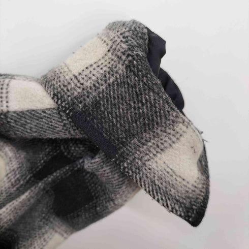 スタンプド STAMPD 18AW Asher Flannel Shirt Jacket ウール ポリ オンブレ チェック シャツ ジャケット 裏地キルティング メンズ JPN:M